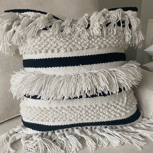 Crate & Barrel Outdoor Pillow Cover (can use indoor too)